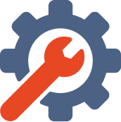 Ícone de reparo e manutenção de tubulações e cabos